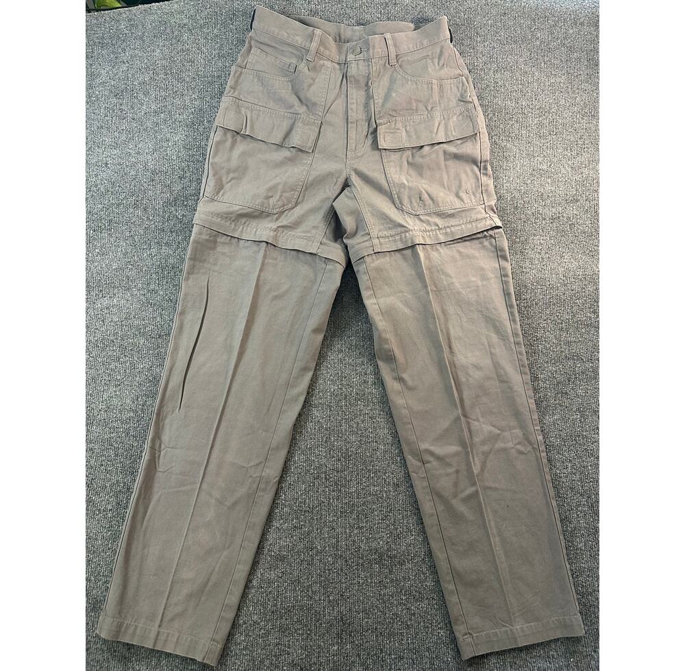 Vtg REI Men’s Convertible Pants Safari Gorpcore Canvas Outdoor Hiking Pant 32x34